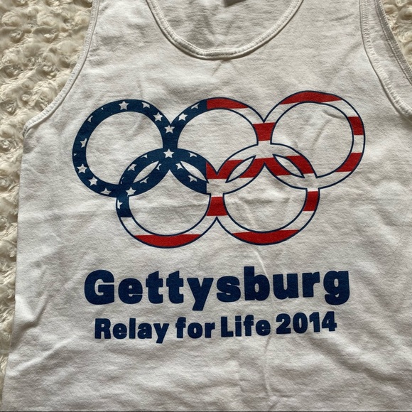 USA Olympics Relay for Life Muhammad Ali Tank Top - Picture 3 of 4
